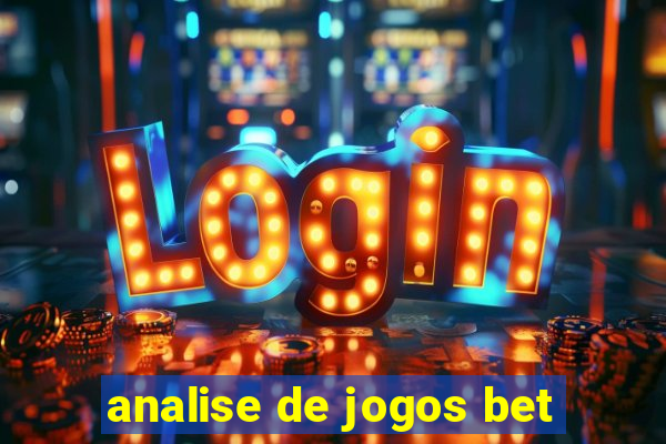 analise de jogos bet